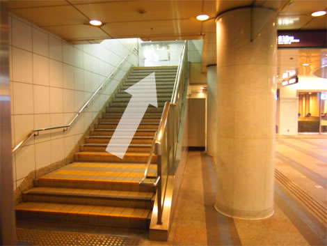 7、ここを上がる